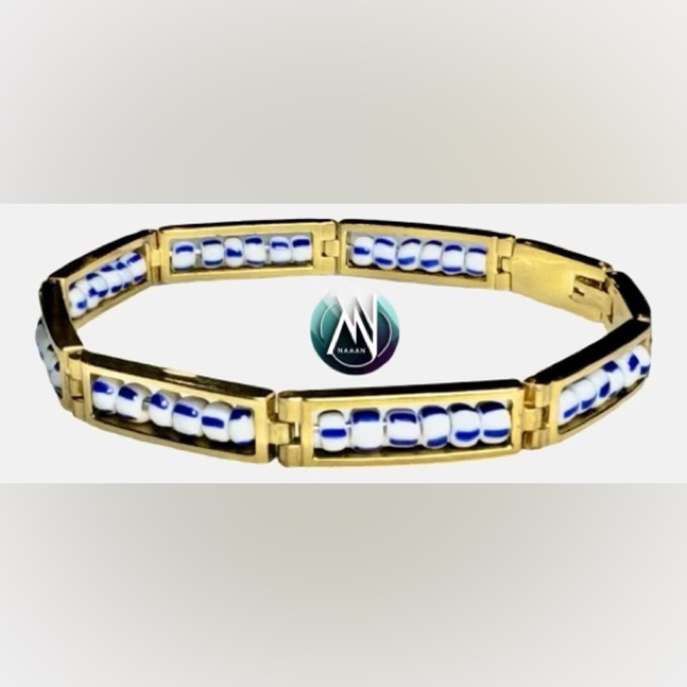 Stainless steel ilde de San Lazaro babalu Aye Bracelet yoruba religion lukumi